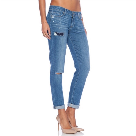 PAIGE Denim - EUC Paige Jimmy Jimmy Skinny Carmen Tear&Repair 27
